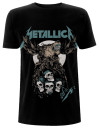 Metallica 'S&M2 Skulls' (Black) T-Shirt