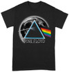 Pink Floyd 'Dark Side Of The Moon Distressed Moon' (Black) T-Shirt