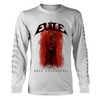 Evile 'Hell Unleashed' (White) Long Sleeve Shirt