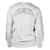 Evile 'Hell Unleashed' (White) Long Sleeve Shirt