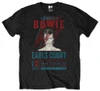 David Bowie 'Earls Court '73' (Black) Eco T-Shirt