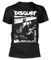 Disgust 'Brutality Of War' (Black) T-Shirt