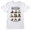 Nintendo Super Mario Kart 'Choose Your Driver' (White) T-Shirt