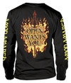 Amon Amarth 'Oden Wants You' (Black) Long Sleeve Shirt