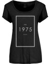 The 1975 'Original Logo' (Black) Womens Fitted T-Shirt