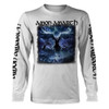 Amon Amarth 'Raven's Flight' (White) Long Sleeve Shirt