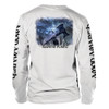 Amon Amarth 'Raven's Flight' (White) Long Sleeve Shirt