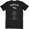 Motorhead 'Ace Of Spades Track List' (Black) T-Shirt