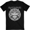 Iron Maiden 'Samurai Graphic White' (Black) T-Shirt
