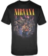 Nirvana 'Unplugged Photo' (Black) T-Shirt