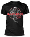Iron Maiden 'Piece Of Mind Circle' (Black) T-Shirt
