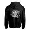 Aliens 'Bug Stomper' (Black) Zip Up Hoodie Back Print