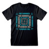 The Goonies 'Square Name' (Black) T-Shirt