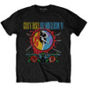 Guns N' Roses 'Use Your Illusion Circle Splat' (Black) T-Shirt