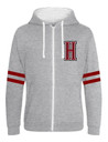 Harry Potter 'Hogwarts Alumni' (Grey) Zip Up Hoodie