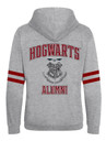 Harry Potter 'Hogwarts Alumni' (Grey) Zip Up Hoodie Back