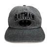 Batman 'Collegiate Text' (Grey) Baseball Cap
