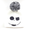 The Nightmare Before Christmas 'Jack Face Jumbo' (White) Beanie Hat