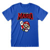 Nintendo Super Mario 'Varsity' (Blue) T-Shirt
