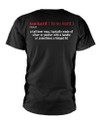 Tankard 'Alcohol Metal' (Black) T-Shirt Back