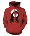 Sonic Youth 'Nurse' (Red) Pull Over Hoodie