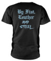 Sacrifizer 'By Fist, Leather & Steel' (Black) T-Shirt