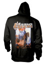 Saxon 'Crusader' (Black) Pull Over Hoodie Back