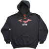 The Batman 'Logo Sketch' (Black) Pull Over Hoodie