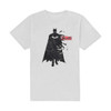 The Batman 'Distressed Figure' (White) T-Shirt