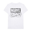 Marvel Comics 'Vintage Logo' (White) T-Shirt