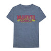 Marvel Comics 'Distressed Logo' (Blue) T-Shirt