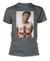 Morrissey 'Glamorous Glue Portrait' (Grey) T-Shirt