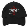 Tupac 'Cross Logo' (Black) Baseball Cap