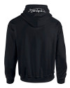 Jimi Hendrix 'Band Of Gypsys' (Black) Pull Over Hoodie Back