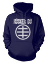 Husker Du 'Circle Logo' (Blue) Pull Over Hoodie