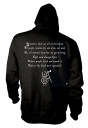 Heilung 'Remember' (Black) Zip Up Hoodie Back