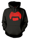 Frank Zappa 'Moustache' (Black) Pull Over Hoodie