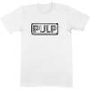 Pulp 'Different Class Logo' (White) T-Shirt