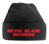 Metal Blade Records 'Red Logo' (Black) Beanie Hat