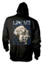 Carcass 'Necro Head' (Black) Zip Up Hoodie Back