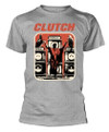 Clutch 'Messiah' (Grey) T-Shirt