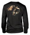 Clutch 'Book Of Bad Decisions' (Black) Long Sleeve Shirt Back