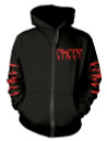 Cancer 'Death Shall Rise' (Black) Zip Up Hoodie