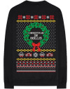 Run DMC 'Holiday' (Black) Crew Neck Sweatshirt Back