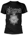 Saxon 'Strong Arm Of The Law' (Black) T-Shirt