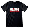 Marvel Comics 'Logo Overlay' (Black) T-Shirt