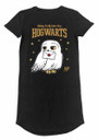 Harry Potter 'Hogwarts Letter' (Black) Womens T-Shirt Dress