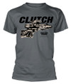 Clutch 'Pure Rock Wizards' (Grey) T-Shirt