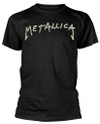 Metallica 'Wuz Here' (Black) T-Shirt Front