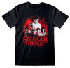 Stranger Things 'Circle Logo' (Black) T-Shirt
